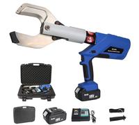Electric Ratchet Cable Cutter Tool Battery EZ-30/65/85/105/120/135C,Hydraulic Scissors, Wire Battery Operated Wire Cutting for 30-135mm Copper Al 18V-4.0Ah Battery,EZ-105C