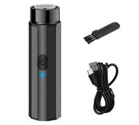 Electric Razor - ABS 5 Inch Beard Shaver USB Rechargeable | 1 Head Rotary Trimmer Grooming Tool for Men, Facial, Travel, Home and Daily Use