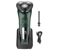 Electric Razor for Men, LCD Dislay Waterproof Electric Shaver for Men Wet Dry Neck Beard Electric Razor Facial Shaving Machine Rechargeable