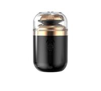 Electric Razor for Men, Nose Trimmer Men, 2-in-1 Mini Capsule Shaver with Nose Hair Trimmer, Portable Waterproof Electric Shaver, Multifunctional Shaving Kit for Home and Travel (Black)