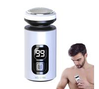 Electric Razor for Men | Powerful Portable Compact Travel Razor - Waterproof Beard Trimmer for Daily Use Gym Offices Travel Bathroom Outdoor Urgency