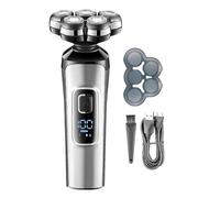 Electric Razor for Men, Shaver Electric Razor Professional Shaving Machine Waterproof Beard Trimmer Digital Display Shaving Machine for Men