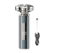 Electric Razor for Men, Wet and Dry Electric Shaver Type-C Rechargeable Men Razor with Magnetic Detachable Head 3D Floating Head Shaving Machine