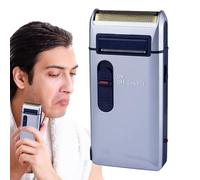 Electric Razors for Men,3W Reciprocating Shaver Rechargeable Beard Trimmer - Portable Face Shavers with Geometric Net Design for Men's Face, Neck and Chin Care