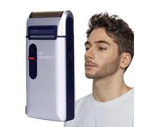 Electric Razors for Men,Electric Shaver | Retro Razors with 3W Beard Trimmer Efficient Shaving - Geometric Web Design Facial Shavers