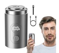 Electric Razors for Men, Portable Rechargeable Travel Shaver | Long Battery Life Use in the Shower Precision Shave for Travel Home Daily Use