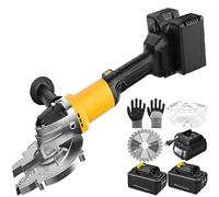 Electric Rebar Cutter, 2100 RPM, 5cm Max Cutting Depth, Spark-Free Cold Machine for Steel Bars and Hard Metals, Powerful Efficient