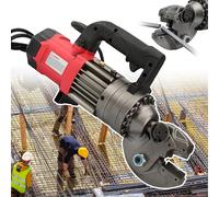 Electric Rebar Cutter Machine|Portable Rebar Cut-Off Machine|Electric Steel Bar Cutting|Construction Rebar Cutter,Cutting Speed 2~2.5S - Cutting Up to 4~16Mm,for Rebar/Steel B,B