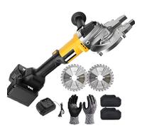 Electric Rebar Cutter Saw for Fast and Easy Steel Cutting, Handheld Cold Cutting Tool for Construction and Metalwork (Sawblade 5.7in)