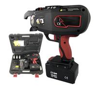 Electric Rebar Tie Gun, Automatic Rebar Tier Tying Machine with 1312 Ft Galvanized Wire, 10-Level Tightness Adjustment, Toolbox Included