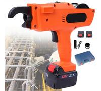 Electric Rebar Tie Tool 12V, Handheld Automatic Wire Tying Machine, 0.8s per Knot, 4500mAh Battery, Portable for Construction and Civil Engineering