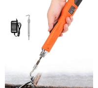 Electric Rebar Tying Machine, Automatic Wire Twister with 6000mAh Battery for Efficient Tying of Rebar, Garden Fences, Ground Pipes, and Floor Heating Networks