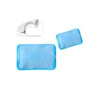 ELECTRIC RECHARGEABLE HOT WATER BOTTLE BED HAND WARMER MASSAGING HEAT PAD