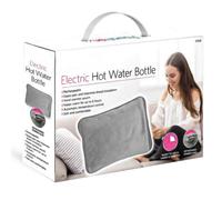 Electric Rechargeable HOT Water Hand Warmer Bottle - Grey