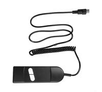 Electric Recliner and Lift Chair Replacement Remote Controller, with Two-Button Operation and 5-Pin Round Connector, Flexible Spiral Cord