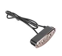 Electric Recliner Switch, 5 Button Sofa Control with USB Charging, Black ABS, 13x4.7x4cm, 1.8m Cable, for Elderly Adults Disabled