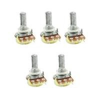 electric reduction geared motor， Pack Of 5 WH148 3 Pin Linear Taper Rotary Potentiometers 20mm Multiple Resistance Values(250K OHM)