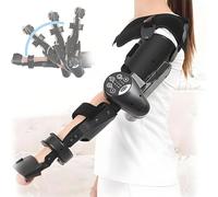 Electric Rehabilitation Device for Elbow Joint, Hinged Brace Arm Exerciser, 0-110° Flexion, A/M Modes, 2-Speed, Timer for Stroke Hemiplegia Patients