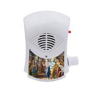 Electric Religious Continuous Mantra Chanting Bell Machine Spiritual Devotional Mantras Pooja Chanting Bell Just Plug & Play (Krishna)