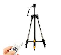 Electric Remote Control Tripod, 360° Rotating Support Rod, Electric Precision Lift 0-40cm, Electronic Calibration for Outdoor and Engineering Use