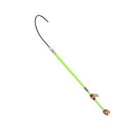 Electric Rescue Hook,High Voltage Insulated Rescue Hook,Electrician Tools Firefighting Emergency Pole,for 10kv 35kv 110kv 220kv(Green,100cm)