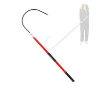 Electric Rescue Hook,High Voltage Insulated Rescue Hook,Portable Electrician Tools Firefighting Emergency Pole,for 10kv-220kv(Red,200cm)