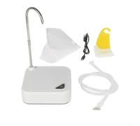 Electric Resin Recycling System With Stainless Steel Filter, 1M Silicone Tubing & 5 Filter Papers, USB-Powered Recovery Tool For 3D Printing Resin (16x16x36cm), Includes Scraper & Cleaning Kit