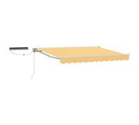 vidaXL Electric Retractable Awning Sand 3 x 2.5 m