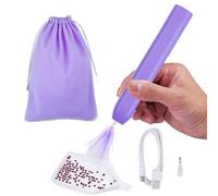 Electric Rhinestone Art Pen | Rhinestone Painting Accessories Pens | 3 Adjustable Suction Rechargeable Craft Tool for Community Workshops Wedding Planners