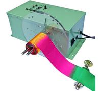 Electric Ribbon Winding Machine with Adjustable Speed for Efficient Tape Rolling and Webbing Coiling