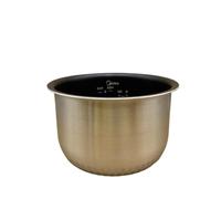 Electric Rice Cooker Inner Pot Compatible For Midea IH Replacement Inner Pot Electric Rice Cooker MB-FZ2001 Stainless Steel Tripod Thickened Non Stick Inner Pot 2L Container Replacement Inner