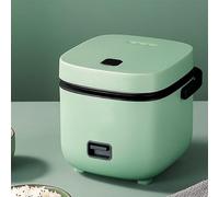 Electric Rice Cooker Small 2 Person, Small Rice Maker Mini Cooker Pot-Style Rice Cooker 1.2 L, with Automatic Cooking,Cyan