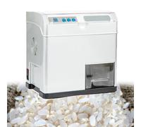 Electric Rice Milling Peeling Machine, 30KG/H Household Automatic Paddy Huller for Efficient Grain Processing