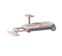 Electric Ride-On Car with Floor Mopping, Twist Throttle, Large Storage, Anti-Rollover Design, and 100kg Capacity for Kids' Sensory Training