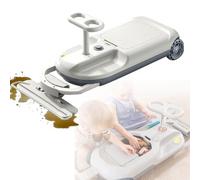 Electric Ride On Go Kart for Kids, 12V Variable Speed Control, Bearing Steering Rod, Glowing Wheels, Indoor & Outdoor Fun, Ages 3+