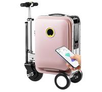 Electric Ride-On Suitcase with Telescopic Handle, 3-Speed Adjustment, App Control, External Charging Port, Removable Battery for Convenient Travel