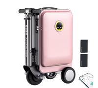 Electric Ride-On Suitcase with Telescopic Handle for Adults, Smart Rideable Luggage with One-Button Control & 3 Speed Adjustment, Supports Up to 110Kg for Convenient Travel