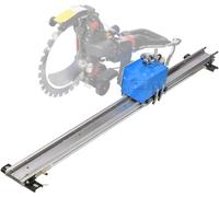 Electric Ring Saw Cutting Guide with Rotating Rocker, Alloy Automatic Ring Concrete Cutter Saw Guide Adjustable Cutting Depth for Concrete,Stone,Brick and Masonry 1.5m