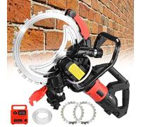 Electric Ring Saw for Concrete and Brick - 30cm Cutting Depth, Water Fed Dust Suppression, Ideal for Marble Cutting