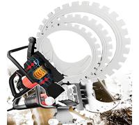 Electric Ring Saw for Concrete and Stone - Wall Groove Cutting Machine with Water Cooling, 30-50cm Deep Cut for Building Demolition