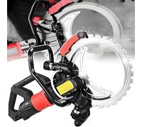 Electric Ring Saw Wall Chaser, 3000 RPM Concrete Cutting Machine, 11.4 in Depth, Water Cooling & Diamond Blade for Construction and Renovations 1x401mm+520mm