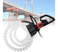 Electric Ring Saw Wall Chaser - Wet/Dry,200 °C Heat-Proof,72-Hour Long-Duration Manipulate 410+520+600mm