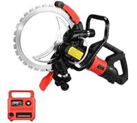Electric Ring Saw Wall Cutting Machine, 29cm Brushless Wall Chaser, 8800W/9500W Toroidal Concrete Saw, Groove Cutter for Efficient Slotting and Professional Construction Use