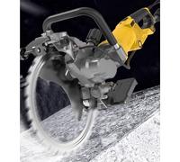 Electric Ring Saw Wall Cutting Machine, Concrete Cut-Off Saw for Groove Cutting in Concrete, Stone, Brick, Roof Tile