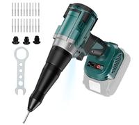 Electric Rivet Gun Compatible with Makita 18V Battery,Cordless Rivet Tool With 3 Size (1/8", 5/32", 3/16"),Brushless Pop Rivet Gun Kit (No Battery) for Autorepair DIY