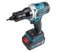 Electric Rivet Nut Gun, Brushless 26V, Automatic for M3-M12 Applications, Memory Mode & LED Lighting, Includes 2000mAh Battery