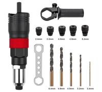 Electric Rivet Nut Gun Cordless Drill Pop Adapter Riveting Riveter Insert Kit