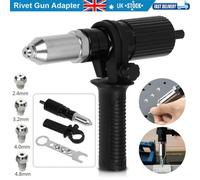 Electric Rivet Nut Gun Cordless Drill Pop Adapter Riveting Riveter Insert Tool
