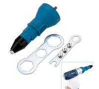 Electric Rivet Nut Gun Riveting Cordless Riveting Drill Adaptor Insert Nut Power Tool