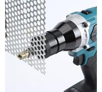 Electric Riveter Machine with Lithium Battery, Includes Rivet Nut Gun Set and Nose Pieces for M3-M12 Applications, Ideal for Automotive and Metalworking Projects